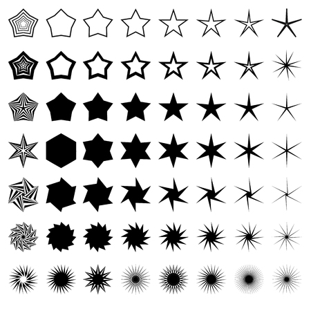 Collection of start icons.のイラスト素材
