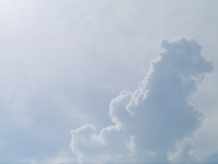 Cloud blue sky on summer. の写真素材