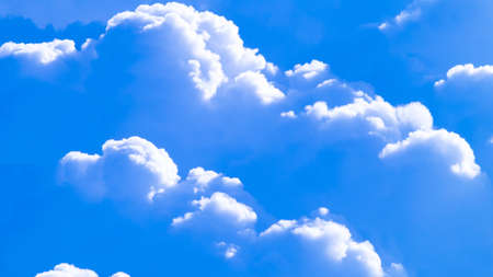 Cloud and blue sky on summer.