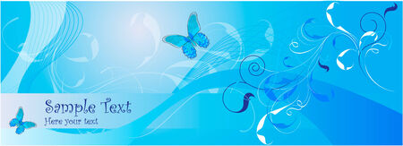 butterfly backgroundのイラスト素材