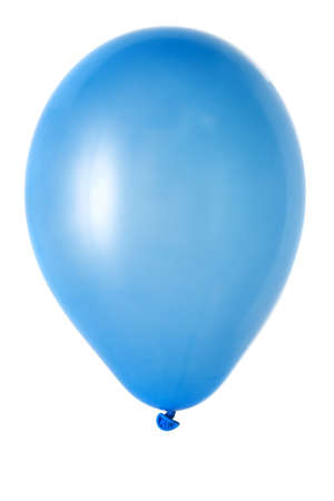 Colorful party balloon isolated over a white background.の写真素材