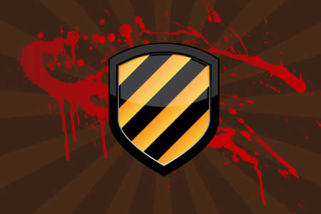 Security shield design. Vector image.のイラスト素材