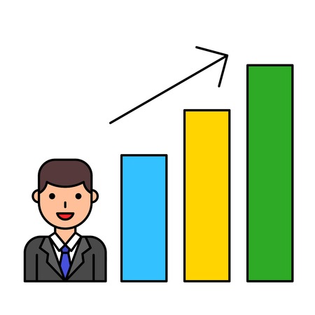 vector, filled design editable outline iconのイラスト素材