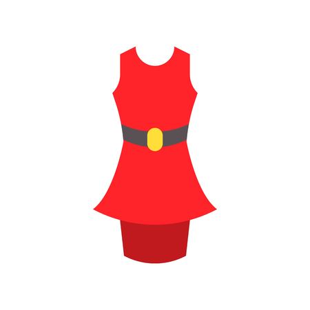 Women dress vector illustration, flat design iconのイラスト素材