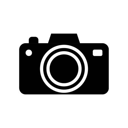 Camera vector, Social media solid design iconのイラスト素材