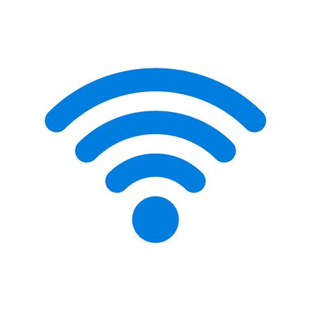 WIFI vector, Social media flat design iconのイラスト素材