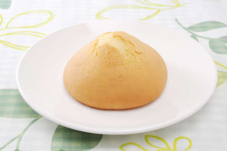 amashoku japanese biscuit scone bread on plate on table