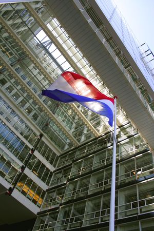 netherlands flagの写真素材