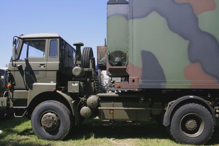 army trackの写真素材