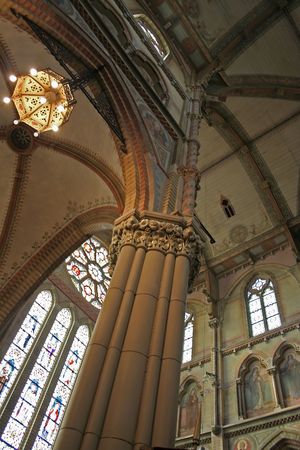 new-gothic cathedralのeditorial素材