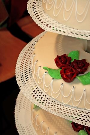 wedding cakeの写真素材