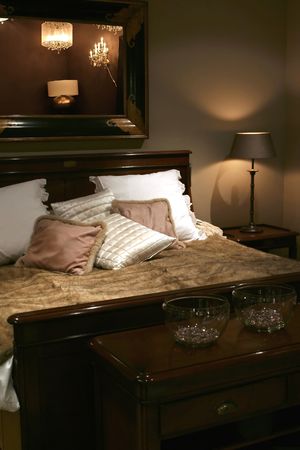 bedroom in classic style の写真素材