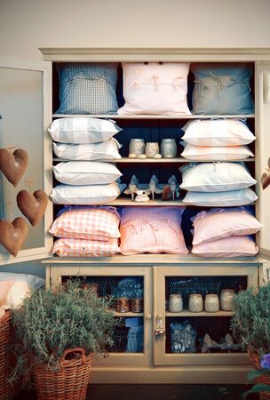 country side shop with home goodsの写真素材