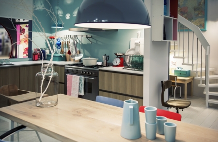 designed in country style kitchenの写真素材