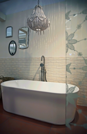 detail of home bath roomの写真素材