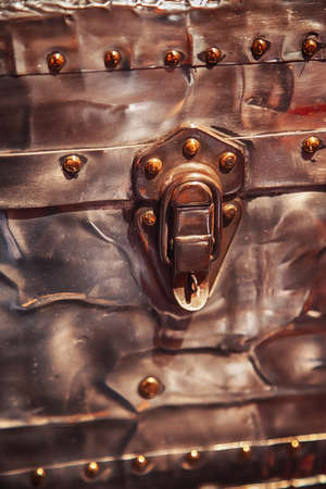 background of stylish metal  luggugeの写真素材