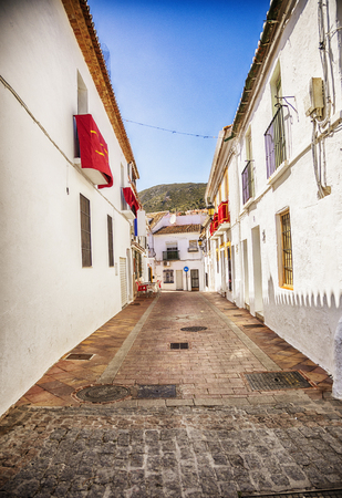 village La Capellania in spring season, Spainの写真素材