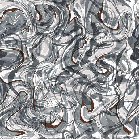 Seamless abstract marble pattern. Marbling seamless pattern for fabric, tile, interior design or gift wrapping .Business or wedding cover card template. Vectorのイラスト素材