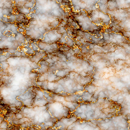 Natural Marble Digital Paper. Gold brown white and gray colors. Perfect for both digital use and print.の写真素材