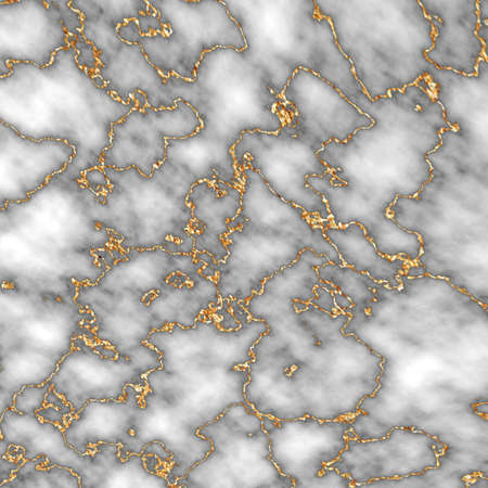 Natural Marble Digital Paper. Gold white and gray colors.の写真素材