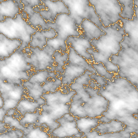 Natural Marble Digital Paper. Gold white and gray colors.の写真素材