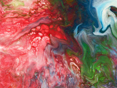 Colourful marble abstract acrylic background. liquid marble acrylic artwork texture. Trendy.の写真素材