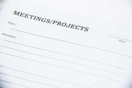 agenda calendarの写真素材