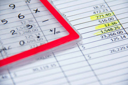 accountingの写真素材