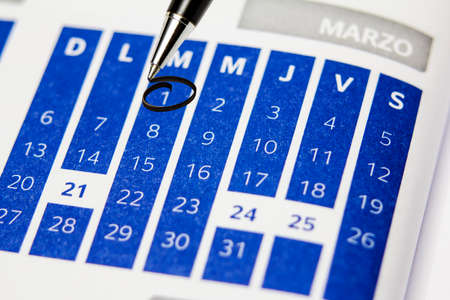 Calendar dateの写真素材