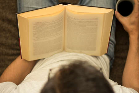 reading book