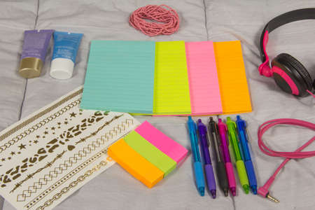Accessories and headphonesの写真素材