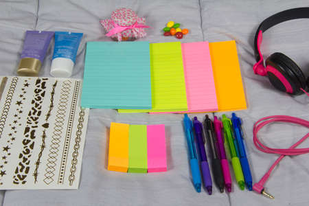 Accessories and headphonesの写真素材