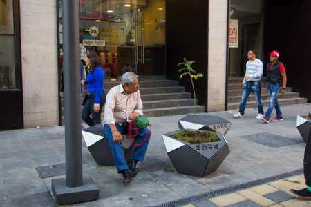 Chinese New Year celebration in Mexico City's Chinatownのeditorial素材