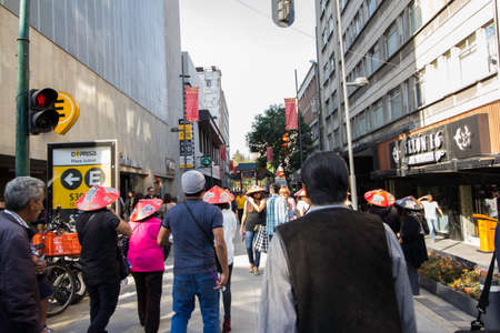 Chinese New Year celebration in Mexico City's Chinatown