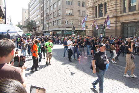 Alebrijes parade through the streets of downtown Mexico City, capital of Mexico on October 19, 2019.のeditorial素材