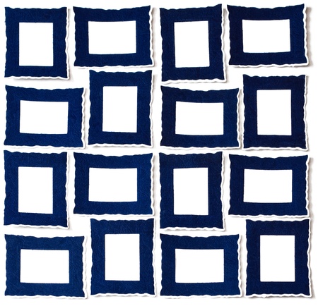16 Landscape   Portrait Blue Frames