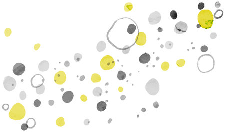 Watercolor style hand drawn pointillism backgroundのイラスト素材
