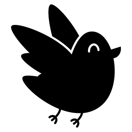 Cartoon bird illustration.のイラスト素材