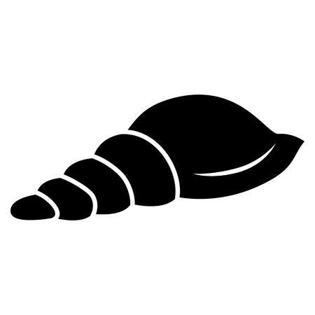 Sea snail illustration.のイラスト素材
