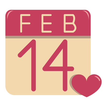 cute kawaii calendarcolorful isolatedの写真素材