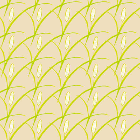 Seamless floral pattern created from doodles drawn with markers. For textiles, packaging.