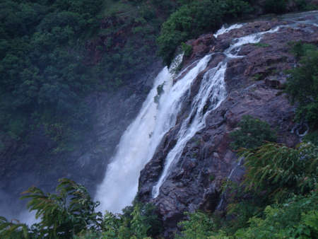 Beautiful waterfalls with greenery and scenery to enjoy holiday