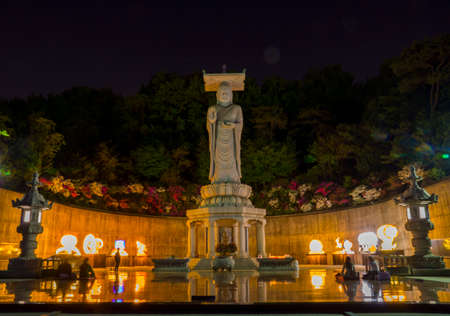 Buddhist temples and Buddhas in the city centerのeditorial素材