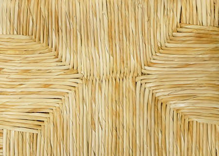 Background Pattern, Brown Square Handicraft Weave Texture Wicker Surface for Furniture Material.の写真素材