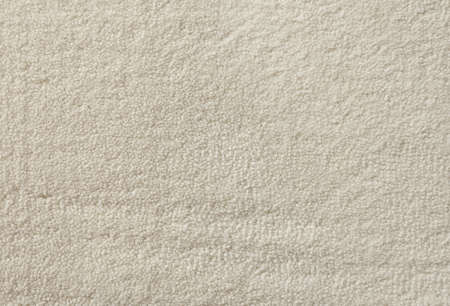 Fabric Texture, Close Up of White Plush Pattern Background with Copy Space for Text Decoration.の写真素材