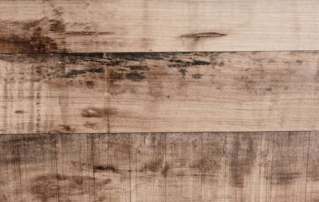 Background Pattern, Horizontal Brown Wooden Grain Texture with Copy Space for Text Decorated.の写真素材