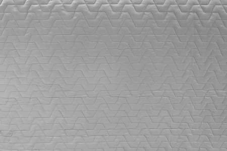 Fabric Texture, Close Up of Gray Seamless Pattern Textile Background.の写真素材