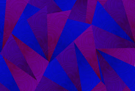 Background Pattern, Blue and Brown Spiral or Swirl Seamless Pattern Background or Texture with Copy Space for Text Decorated.の写真素材