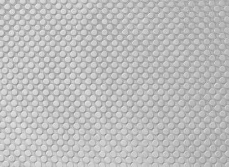 Background Pattern, Horizontal Texture of White Rubber Car Mat.の写真素材