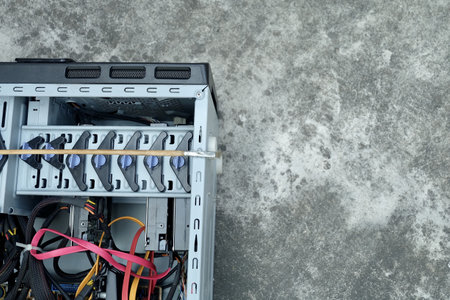 Using The Brush to Clean A Computer Case, Use to Remove Dust From The Electrical Machine.